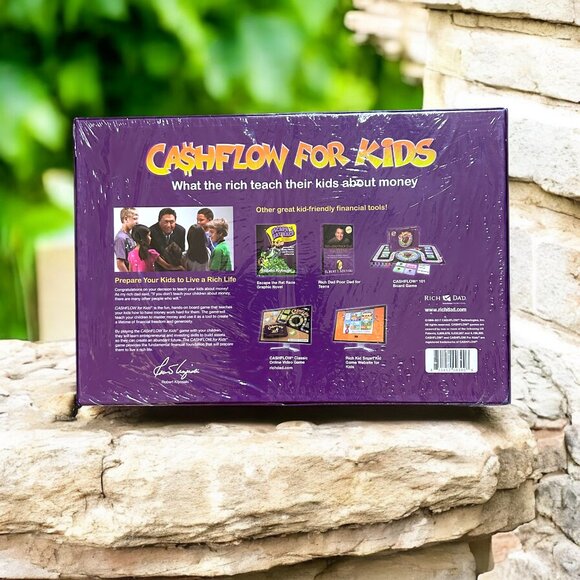 Rich Dad Poor Dad Cash Flow Board Game for Kids - Picture 2 of 2